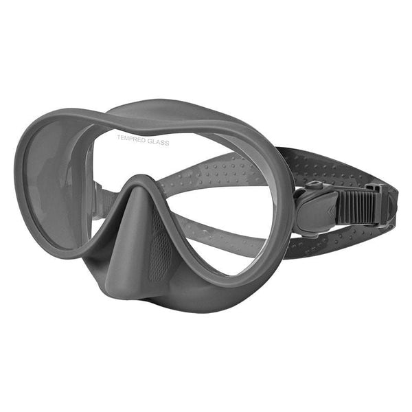 DC Marine Gray / Normal Lens DC-1 Ghost Frameless Mask (small face)