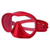 DC Marine Red / Normal Lens DC-1 Ghost Frameless Mask (small face)