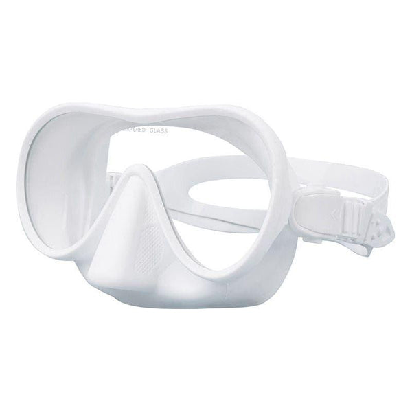 DC Marine White / Normal Lens DC-1 Ghost Frameless Mask (small face)