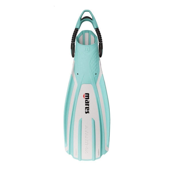 Mares Fins (Open Heel) XS / White/Aqua Mares Avanti Quattro 4X fins