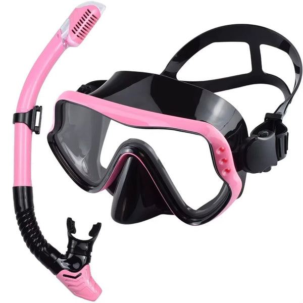 The ScubaDiving Gear Store Snorkelling Set - Full Frame Mask & Dry Snorkel - Multiple Colour Options