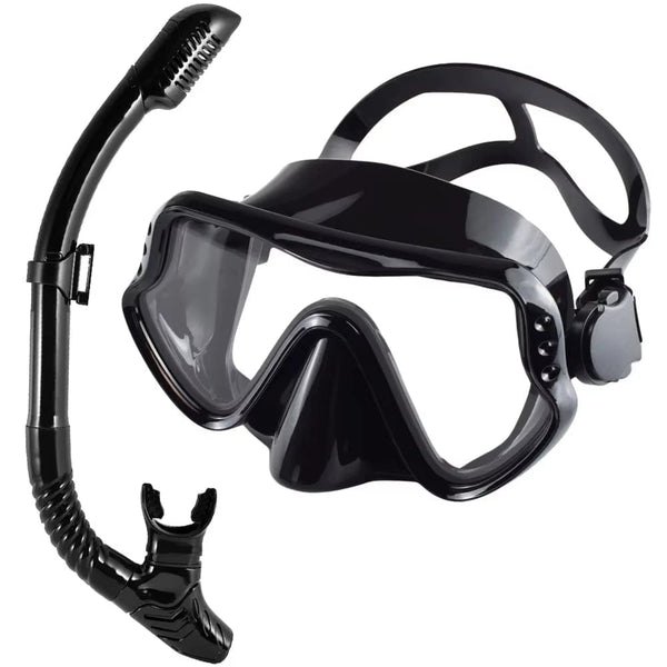 The ScubaDiving Gear Store Snorkelling Set - Full Frame Mask & Dry Snorkel - Multiple Colour Options