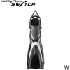 TUSA Large / White TUSA SF0104 HyFlex SWITCH  Fins