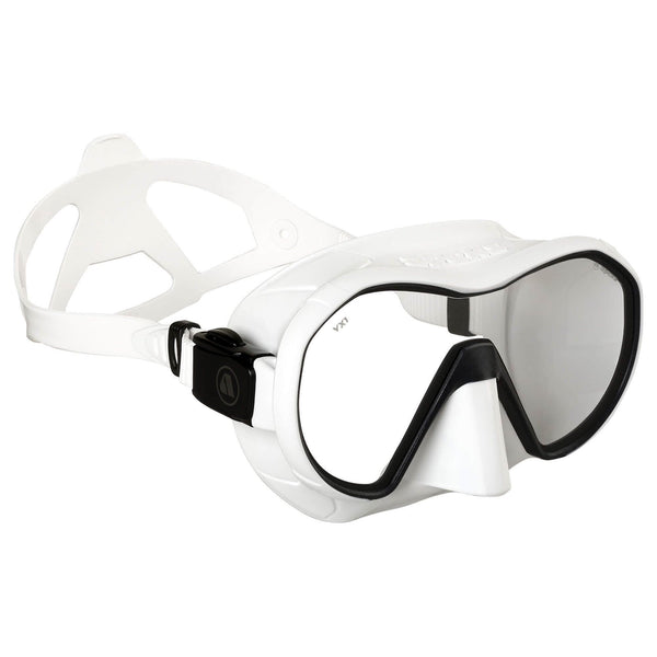 Apeks Single Lens Mask White / Ultra Clear Apeks VX1 Single Lens Mask