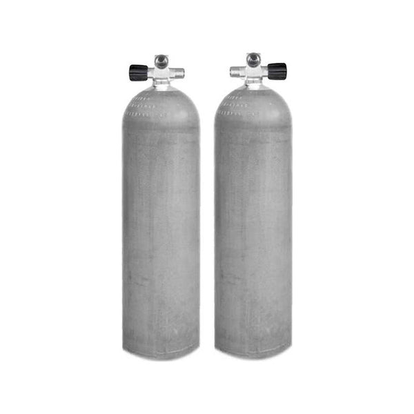 DiveLife Sidemount Cylinder Set 11 Litre Side Mount Cylinder Set - Ali80