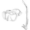 Mares Aquazone Set White Mares Tropical Mask & Snorkel Set