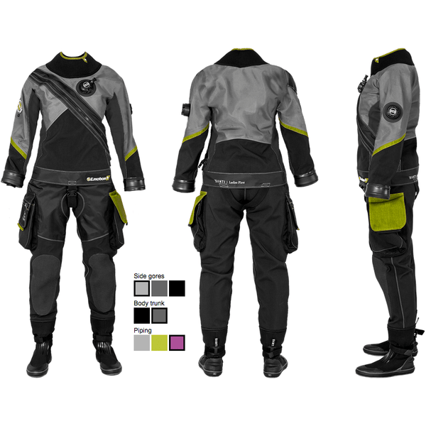 SANTI Drysuit SANTI Emotion + Drysuit - LADIES FIRST