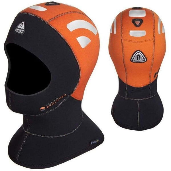 Waterproof Hood S Waterproof H1 High Viz - 5/7mm Hood with Bib