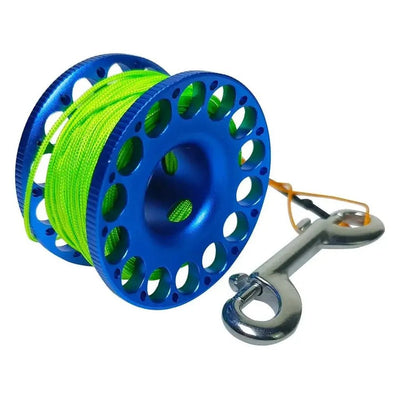 30M Aluminum Finger Spool - The ScubaDiving Gear Store