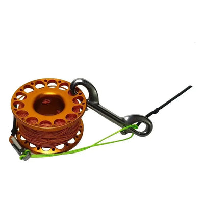 30M Aluminum Finger Spool - The ScubaDiving Gear Store