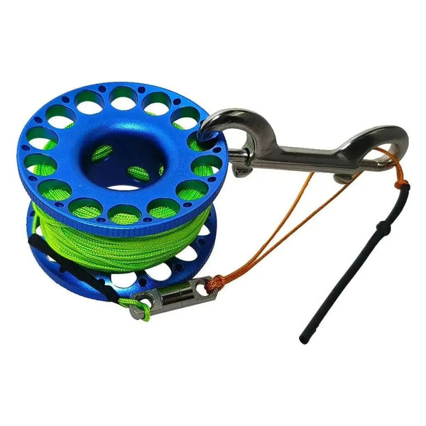 30M Aluminum Finger Spool - The ScubaDiving Gear Store