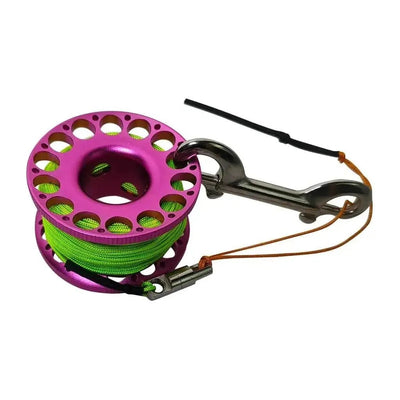30M Aluminum Finger Spool - The ScubaDiving Gear Store