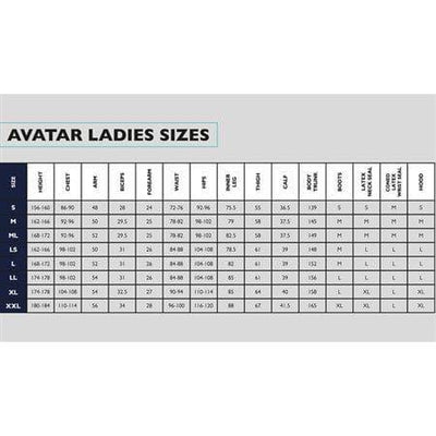 Avatar 102 Airon Ladies Drysuit - The ScubaDiving Gear Store