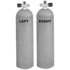 BTS ALI Sidemount Cylinder Set - The ScubaDiving Gear Store