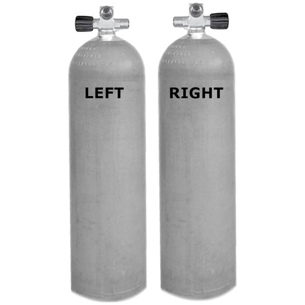 BTS ALI Sidemount Cylinder Set - The ScubaDiving Gear Store