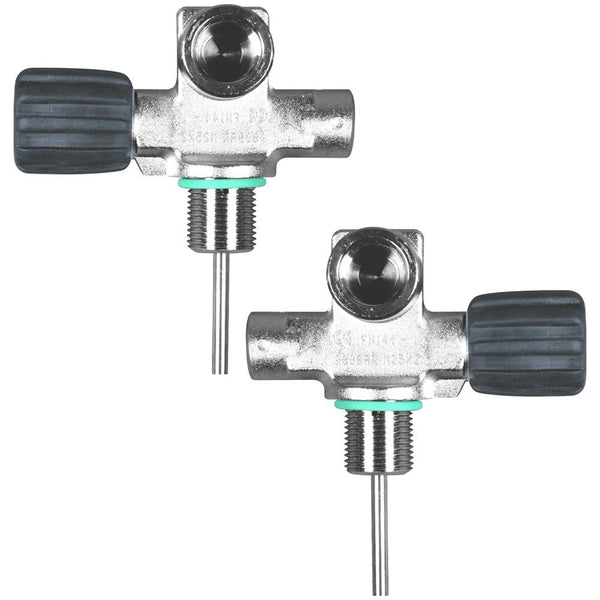 BTS DIN Valve, 230 bar, LEFT/RIGHT expandable - The ScubaDiving Gear Store