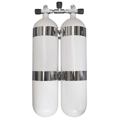 BTS Twinset - 12L Classic Round-Bottoms - The ScubaDiving Gear Store