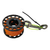 DC Marine Orange-Black 30M 30M Aluminum Finger Spool