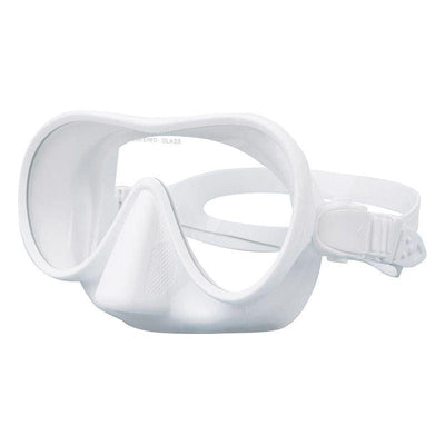 DC Marine White / Normal Lens DC-1 Ghost Frameless Mask (small face)