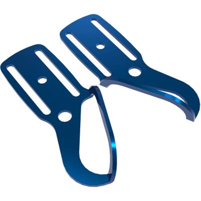 DC MARINE/YUHSIN - Drop Link D Ring SET - The ScubaDiving Gear Store