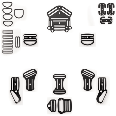 DC MARINE/YUHSIN - eXplorer ELITE - Sidemount Harness System - The ScubaDiving Gear Store
