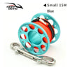 Diving Aluminium Spool - 15/30m - Multiple Color Options - The ScubaDiving Gear Store