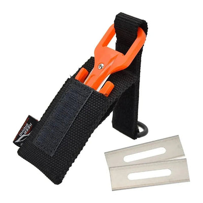 Dual Safety Cutter - with spare blades and pouch - The ScubaDiving Gear Store