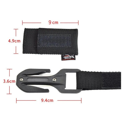 Dual Safety Cutter - with spare blades and pouch - The ScubaDiving Gear Store