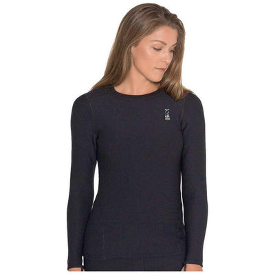 Fourth Element Xerotherm Ladies Top Black - The ScubaDiving Gear Store