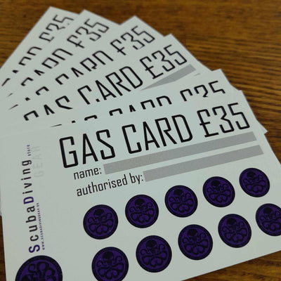 GAS CARD - The ScubaDiving Gear Store