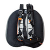 Helium Dive Standard - Black/Gray/Orange Helium Dive Twin Wing System - Explorer 40 - Donut 40Lbs - BLACK FRIDAY OFFER