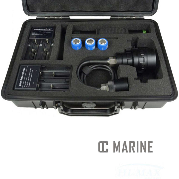 HI-MAX / DC Marine XMT-3 Umbilical Travel Light - The ScubaDiving Gear Store