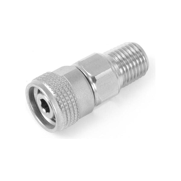 OmniSwivel Adaptor: 1/4" NPT Male to 9/16" Female LP Adaptor with swivel joint - The ScubaDiving Gear Store