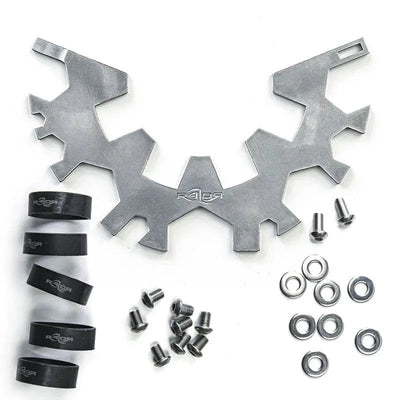 Razor 4 - Full Set - Black Titanium - The ScubaDiving Gear Store