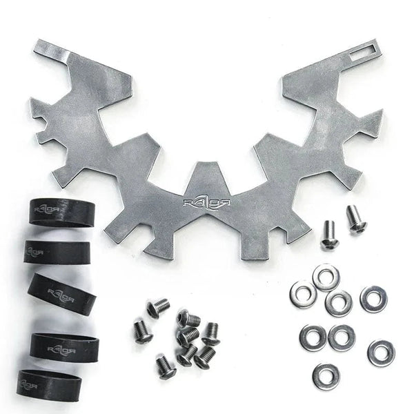 Razor 4 - Full Set - Black Titanium - The ScubaDiving Gear Store