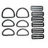 Razor D-Ring Set - BLACK - The ScubaDiving Gear Store