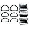 Dive Life Store (DLS) Razor D-Ring Set - BLACK