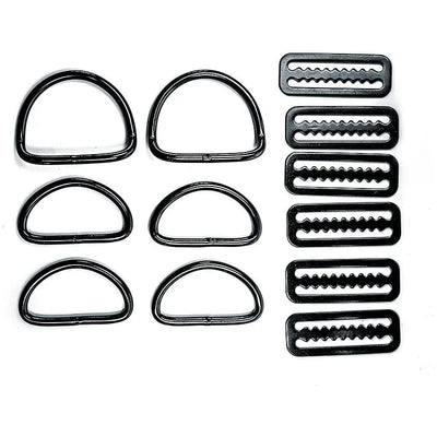 Dive Life Store (DLS) Razor D-Ring Set - BLACK
