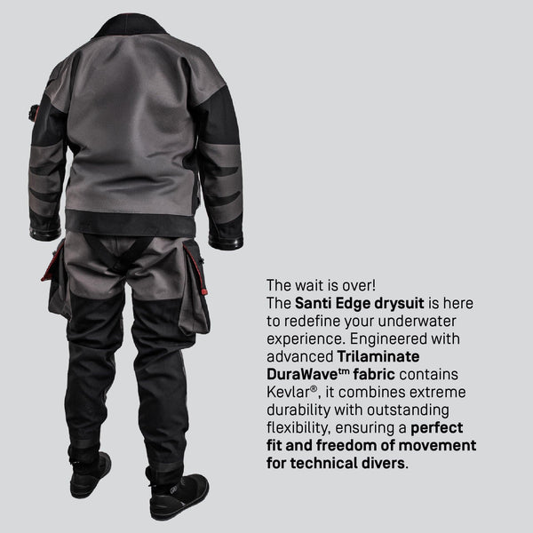 SANTI Edge Drysuit - The ScubaDiving Gear Store