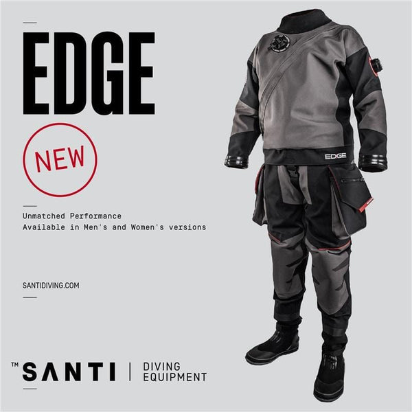 SANTI Edge Drysuit - The ScubaDiving Gear Store