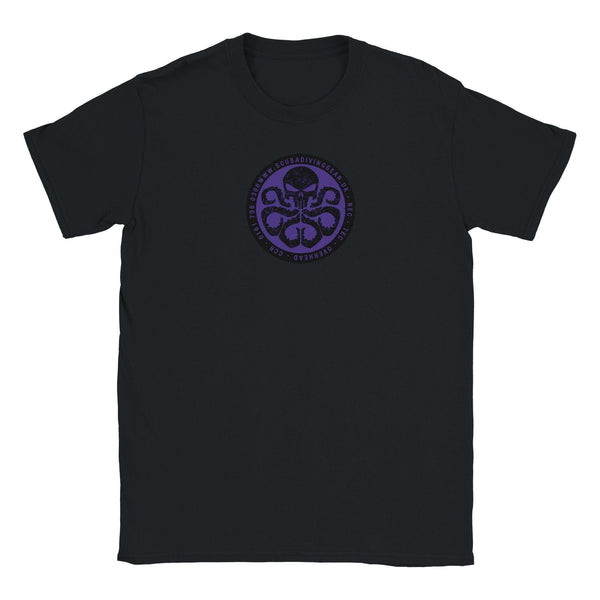 Skull2Puss Unisex Tshirt - Gray or Black - Gildan High Quality - The ScubaDiving Gear Store