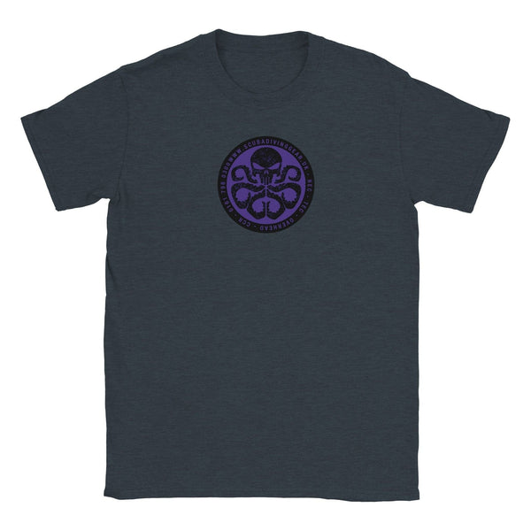 Skull2Puss Unisex Tshirt - Gray or Black - Gildan High Quality - The ScubaDiving Gear Store