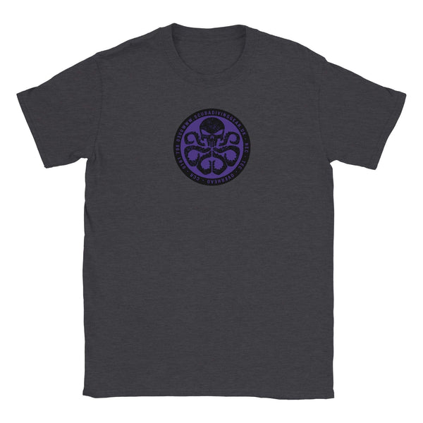 Skull2Puss Unisex Tshirt - Gray or Black - Gildan High Quality - The ScubaDiving Gear Store
