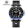 Steeldive 93Hl-Hr Black-Blue / 60 Clicks V2 Bezel Steeldive SD1993 C3 - 300M Waterproof Mens Dive Watch