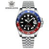 Steeldive 93Lr-Jbl Blue-Red / 60 Clicks V2 Bezel Steeldive SD1993 C3 - 300M Waterproof Mens Dive Watch