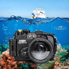 The ScubaDiving Gear Store 130Ft/40M Waterproof Box Underwater Housing Camera Diving Case for Sony A6000 16-50Mm Lens Camera Bag Case Cover