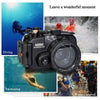 The ScubaDiving Gear Store 130Ft/40M Waterproof Box Underwater Housing Camera Diving Case for Sony A6000 16-50Mm Lens Camera Bag Case Cover