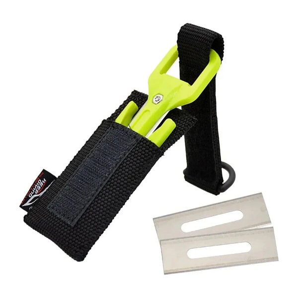 The ScubaDiving Gear Store Yellow A Scuba Diving Safety Line Cutter - Ceramic Cutter