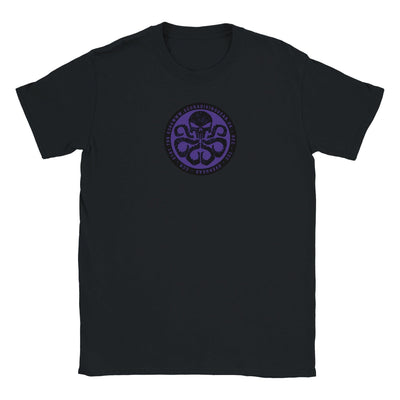 The ScubaDiving Gear Store Print Material Black / S Skull2Puss Unisex Tshirt - Gray or Black - Gildan High Quality