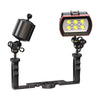 The ScubaDiving Gear Store 80Mm 5 Seafrogs 80Mm 5 Inch 247G Carbon Fiber Float Buoyancy Aquatic Arm for Camera Floating Arm Diving Camera Underwater Diving Tray